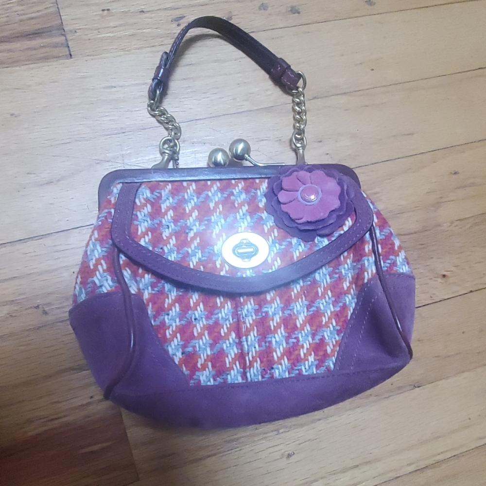 Multicolored Coach Purse